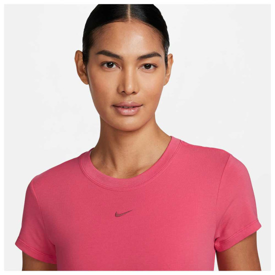 Nike Γυναικεία κοντομάνικη μπλούζα Sportswear Chill Knit Cropped T-Shirt